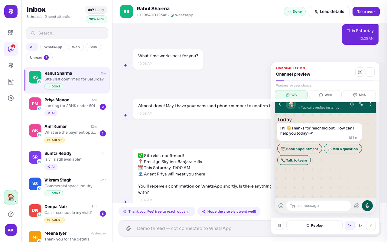 WhatsApp Business Automation