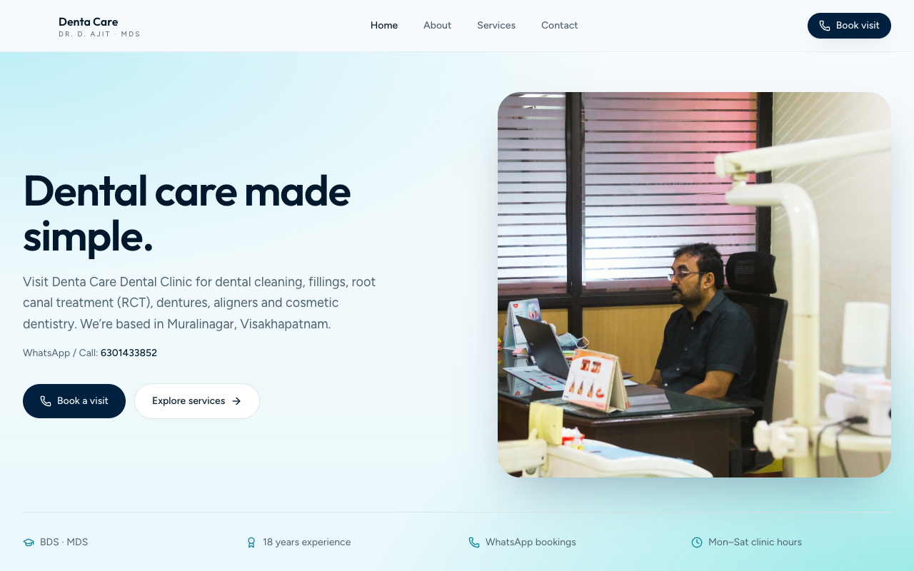 Tenant marketing website